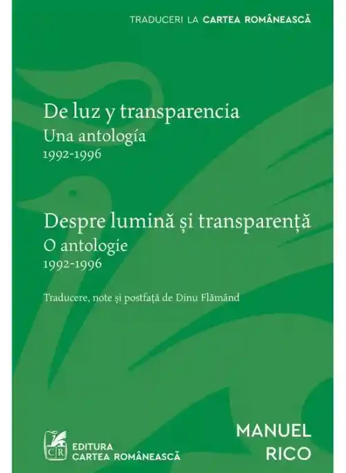 Despre lumina si transparenta. De luz y transparencia ( editie bilingva)