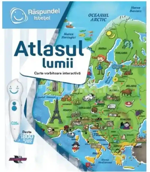 Raspundel Istetel, carte Atlasul Lumii  69369