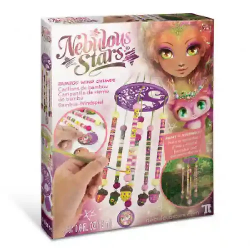Set p u fete 11127 Nebulous Stars Bamboo Wind Chimes