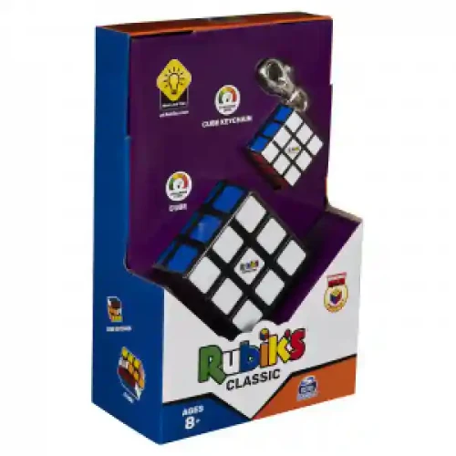 Set Cub Rubiks Clasic 3x3 si breloc 6064011