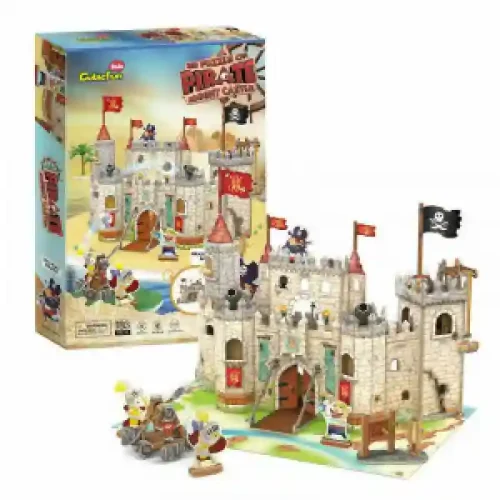 Puzzle 3D - P833h Pirate Knight Castle