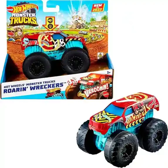 HDX60 Masina Hot Wheels Lights&Sounds Hero asst 6