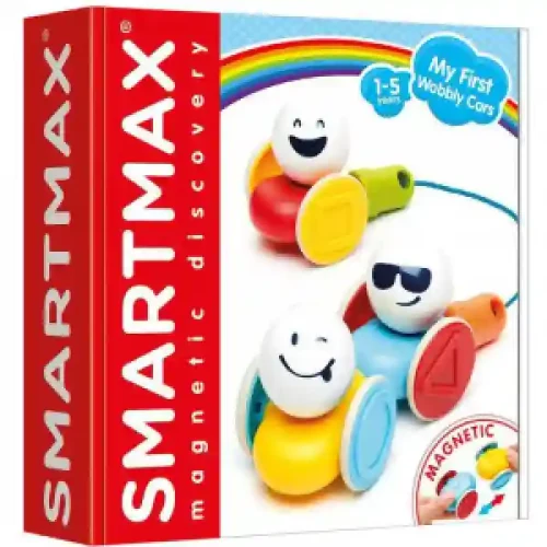 Joc magnetic SMX233 MY FIRST WOBBLY CARS