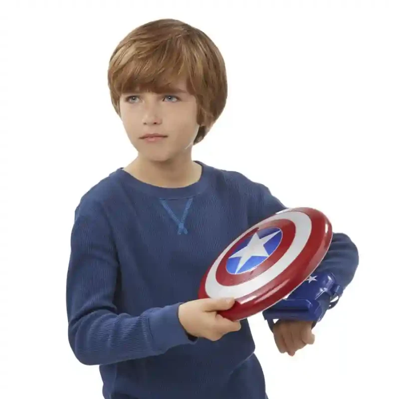 HAS AVN Role play Captain America magnetic shield and gauntlet B9944 3