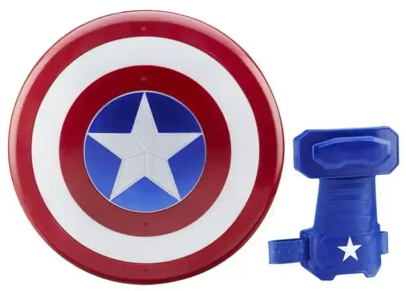 HAS AVN Role play Captain America magnetic shield and gauntlet B9944 2