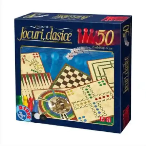Colectie 50 jocuri clasice de societate 50953