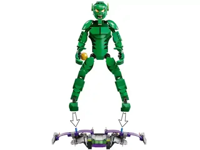 Lego 76284 Marvel Green Goblin Construction Figure 5