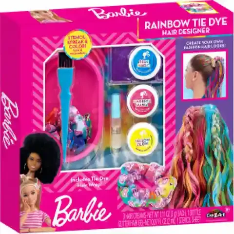 CZA Barbie Rainbow Tie-Dye Hair Designer 34050INT