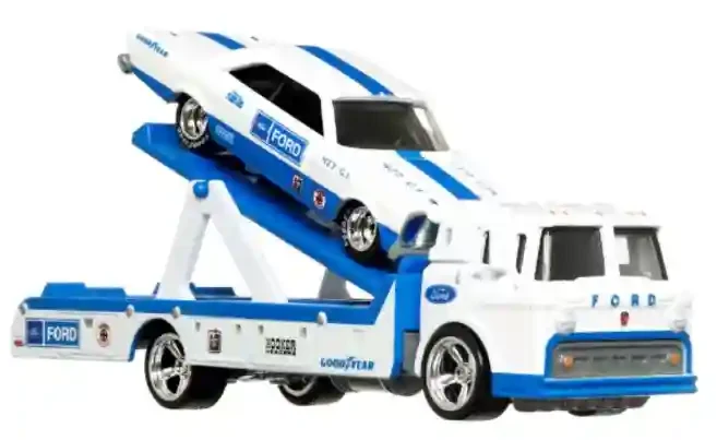 FLF56 Hot Wheels Set de colectie din 2 automobile Premium Team Transport ass 3