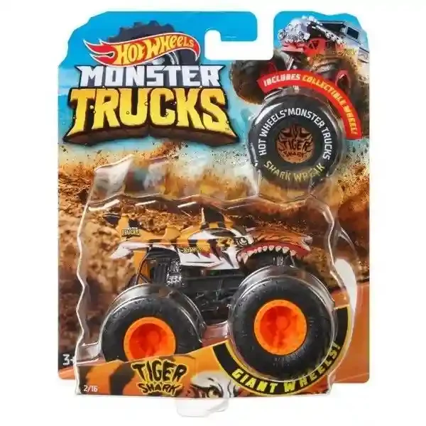 FYJ44 Masina Hot Wheels Invader Monster Truck 3