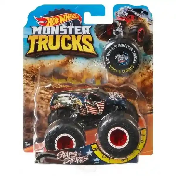 FYJ44 Masina Hot Wheels Invader Monster Truck 5