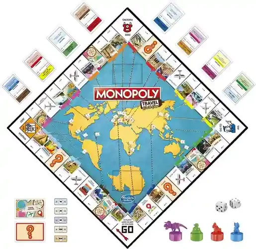 Joc MONOPOLY World Tour (RU) F4007 2