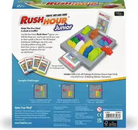 Joc Thinkfun - Rush Hour Jr, lb.romana TF4099 2