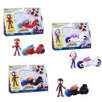 F6777 Set figurina Spidey cu vehicul SAF MOTORCYCLE AST