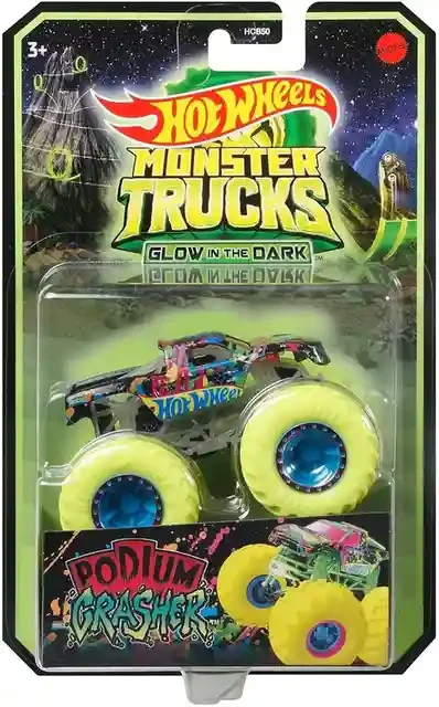 HCB50 Masina Hot Wheels Glow in the Dark Singles asst 2