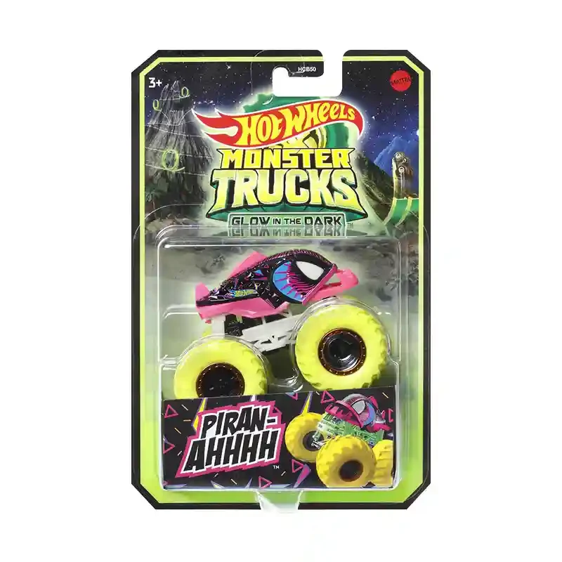 HCB50 Masina Hot Wheels Glow in the Dark Singles asst 3