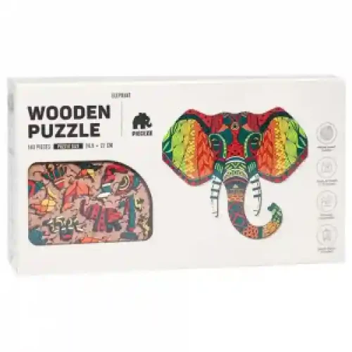 Piecezz Puzzle 140 Elephant art.1941