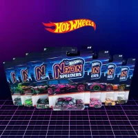 HLH72 Hot Wheels Masini Neon assst
