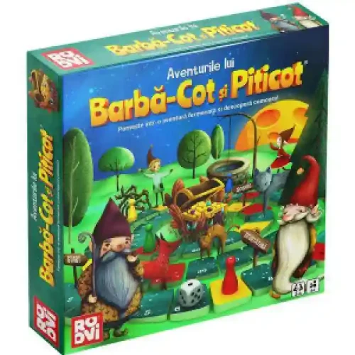 Aventurile lui Barba-Cot si Piticot Joc de societate cl 81179