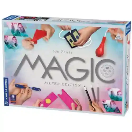 Colectie de magie cu 100 de trucuri - Silver Edition THA698225