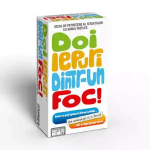 Joc WDYM-D | Doi iepuri dintr-un foc