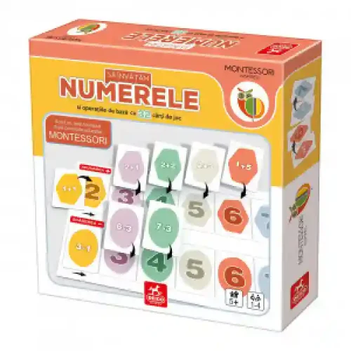 Joc educativ Montessori Sa invatam numerele 77349