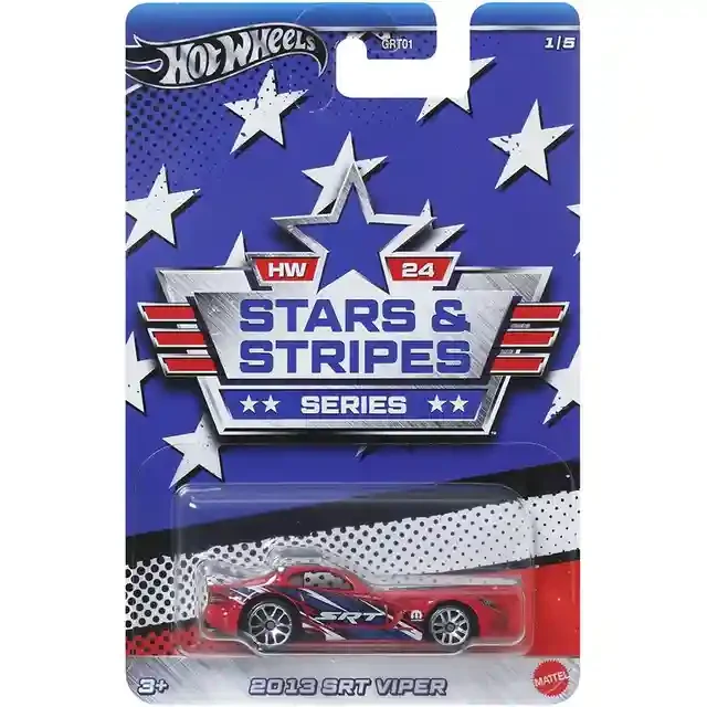 GRT01 Hot Wheels Stars and Stripes 1:64 as. 4