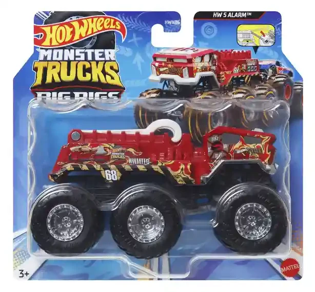 HWN86 HW Monster Truck 1:64 ass 5