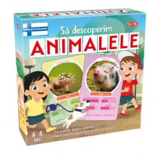 Joc educativ Sa Descoperim Animalele 59250