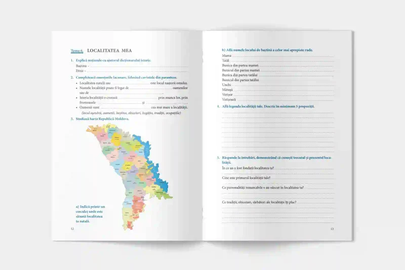 Istoria Romanilor si Universala. Caietul elevului cl.4 2