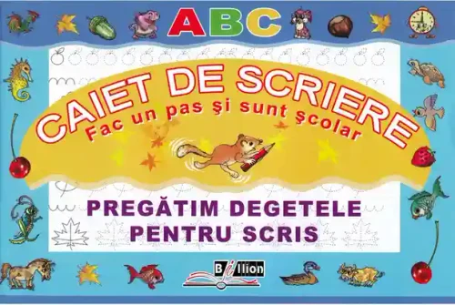 Pregatim degetelele pentru scris. Caiet de scriere.