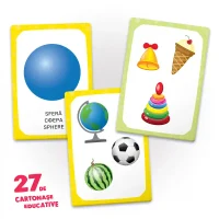 27 de cartonase. Figuri si corpuri geometrice 3