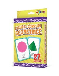 27 de cartonase. Figuri si corpuri geometrice