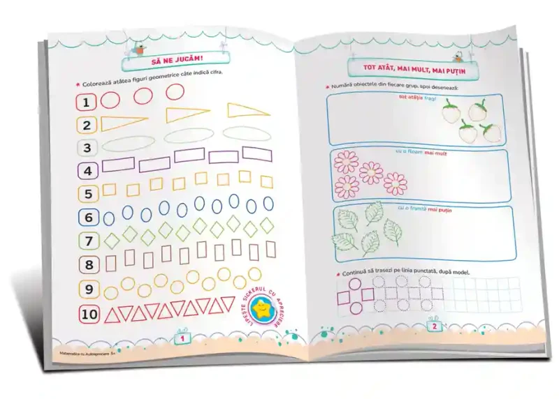 Matematica 5+ cu stickere 2