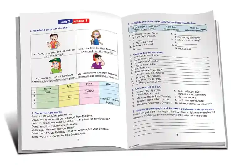 Key English A1.2  (cl.3) 2