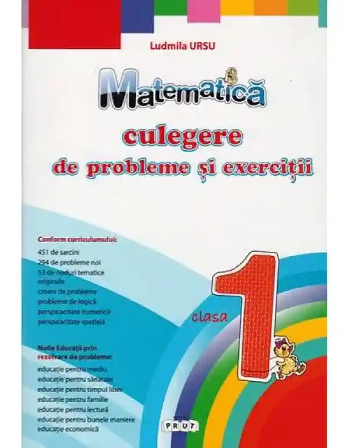 Matematica cl.1 Culegere de probleme si exercitii