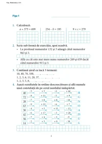 Exceleaza la matematica : clasa 4 2