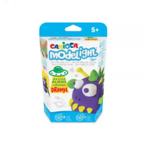 52007 43142 Plastilina CARIOCA Modelight Assorted  (12 pcs)