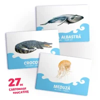 27 de cartonase. Animale de apa 2