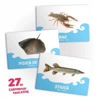 27 de cartonase. Animale de apa 3