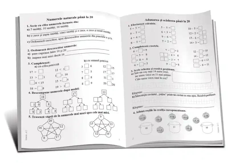 Tema la Matematica cl.2 2