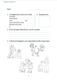 Exceleaza la limba romana : clasa 1 2