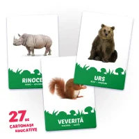 27 de cartonase. Animale salbatice 3