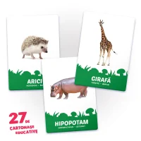 27 de cartonase. Animale salbatice 2
