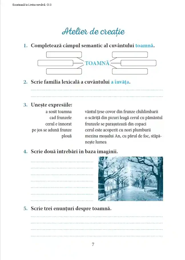 Exceleaza la limba romana : clasa 3 3