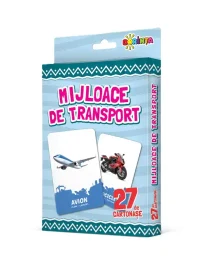27 de cartonase. Mijloace de transport
