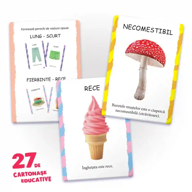 27 de cartonase. Notiuni opuse 2