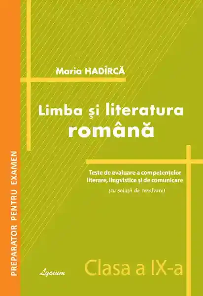 Limba romana cl.9 Teste de pregatire p-ru ex de absolvire predare in limbile minoritatilor nationale
