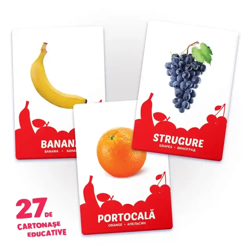 27 de cartonase. Fructe si legume 2