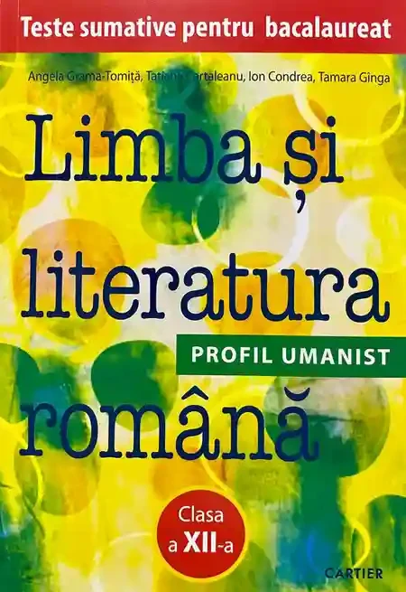 Limba si literatura romana cl.12 BAC UMANIST